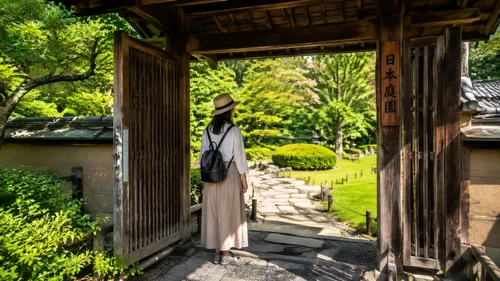 Step into the Japanese Garden