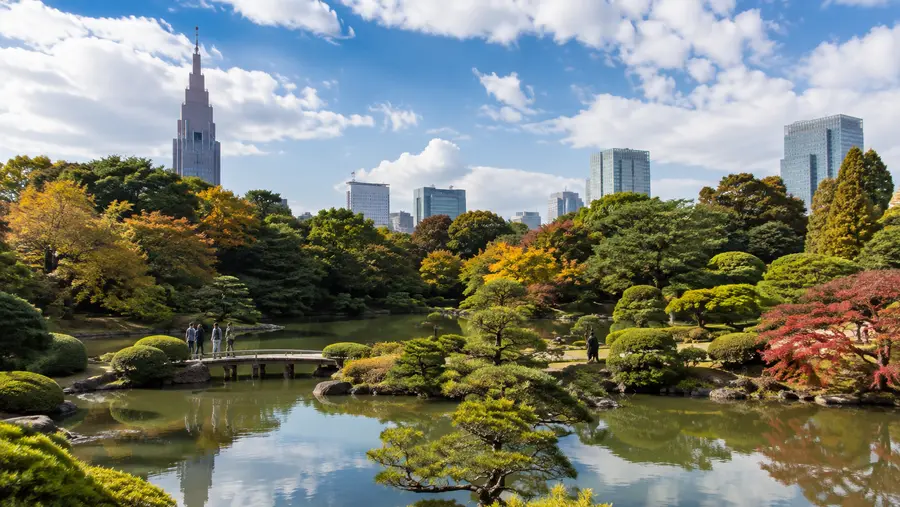 Exploring Shinjuku Gyoen: Gardens, Greenhouse & Facilities
