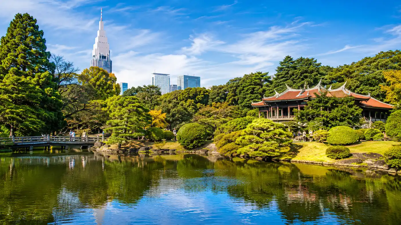 Exploring Shinjuku Gyoen: Gardens, Greenhouse & Facilities