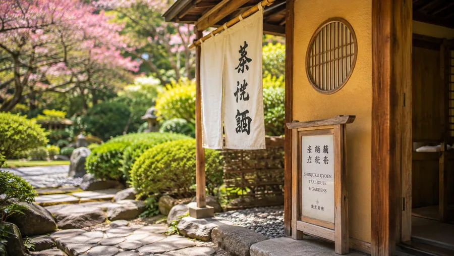Shinjuku Gyoen Tea House & Gardens