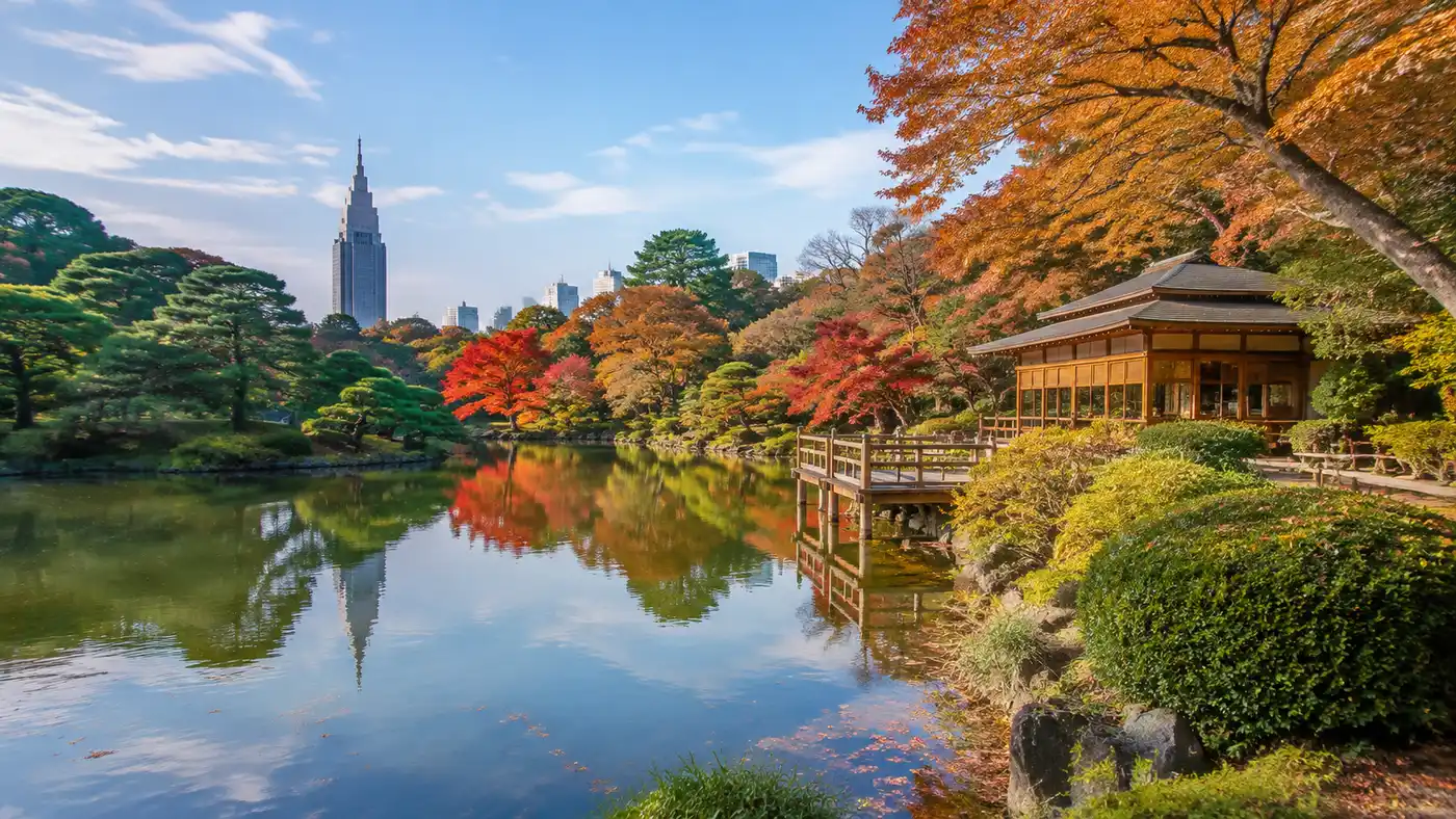 Shinjuku Gyoen Tea House & Gardens