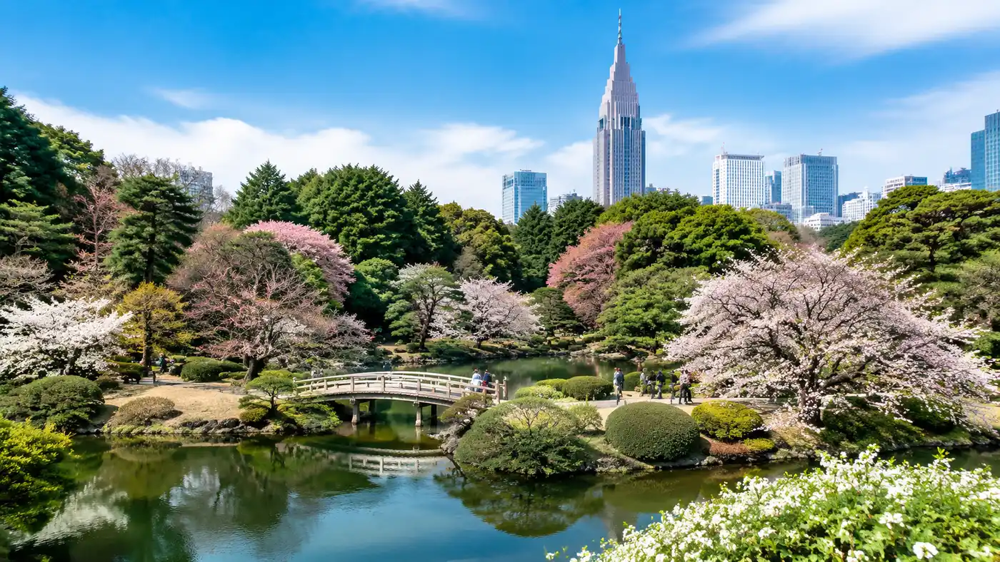 Shinjuku Gyoen Through the Seasons
